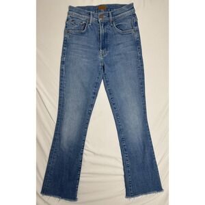 Mother The Insider Ankle Fray Eager Beaver Denim Jeans Womens Size 24